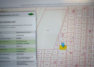 Продам участок, 10 сот., деревня 1-я Моква