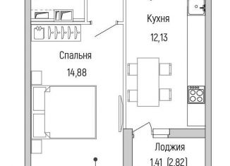 Продается однокомнатная квартира, 40.5 м2, городской округ Красногорск