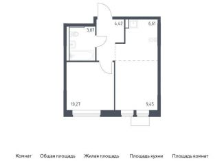 Продается однокомнатная квартира, 34.6 м2, Москва, САО, жилой комплекс Молжаниново, к5