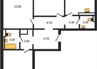 Продам 3-ком. квартиру, 86.5 м2, Воронеж, улица Загоровского, 5/2