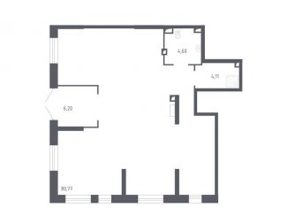 Продажа помещения свободного назначения, 95.8 м2, Тюмень, улица Юрия Рогачева, 9к2