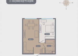 Продам однокомнатную квартиру, 37.5 м2, Нижегородская область