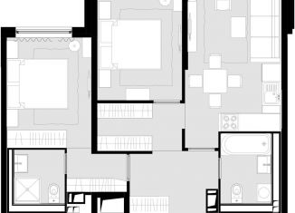 Продам 2-комнатную квартиру, 61 м2, Москва, Отрадная улица, 4А, метро Отрадное