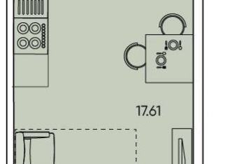 Продаю квартиру студию, 24.4 м2, Санкт-Петербург, Планерная улица, 87к1, муниципальный округ Юнтолово