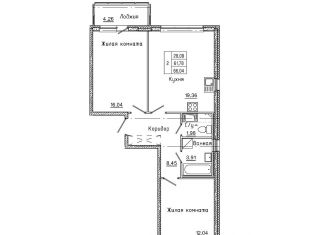 Продается 2-ком. квартира, 66 м2, Санкт-Петербург, метро Гражданский проспект, Токсовская улица