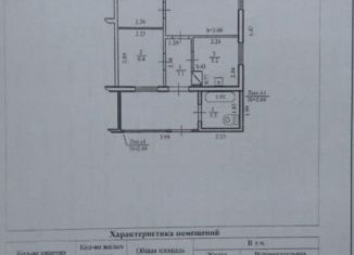 3-ком. квартира на продажу, 38 м2, Новосибирская область, улица Гагарина, 6