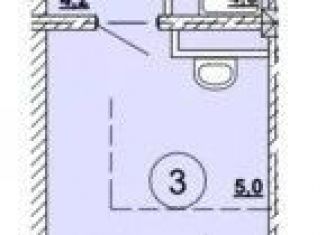 Квартира на продажу студия, 27.2 м2, Абакан, улица Кирова, 185к2