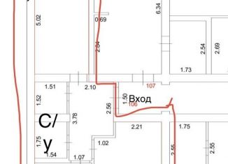 Продажа 2-комнатной квартиры, 55.4 м2, Самара, Демократическая улица, 134, ЖК Куйбышев