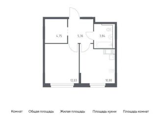 Продажа 1-ком. квартиры, 36.8 м2, Колпино, ЖК Новое Колпино