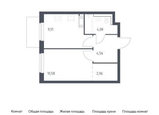 Продам 1-комнатную квартиру, 31.7 м2, Виллозское городское поселение