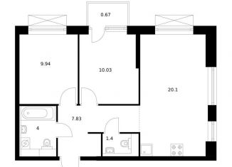 Продам 2-комнатную квартиру, 54 м2, Владивосток, Первореченский район