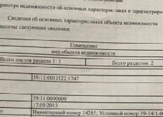 Продажа гаража, 25 м2, Чусовой