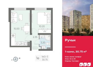 Продам 1-комнатную квартиру, 30.8 м2, Санкт-Петербург, Красногвардейский район