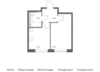 Продаю 1-комнатную квартиру, 35 м2, Москва, Молжаниновский район