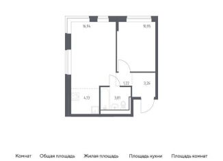 Продаю однокомнатную квартиру, 40.3 м2, Москва, Молжаниновский район