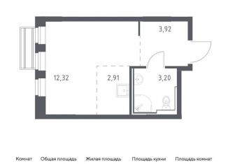 1-комнатная квартира на продажу, 50.2 м2, Москва, метро Кантемировская, проезд Воскресенские Ворота