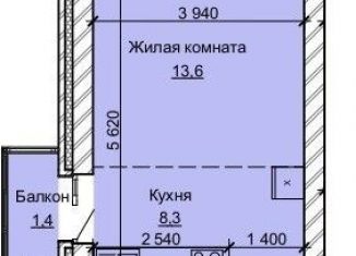 Продается однокомнатная квартира, 28.8 м2, Барнаул