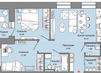 Продается 3-комнатная квартира, 57 м2, Кировская область, Театральная площадь