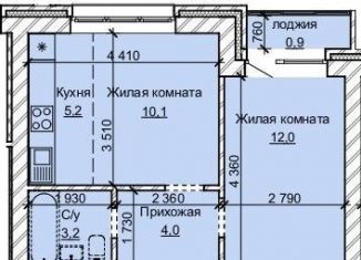 Продаю двухкомнатную квартиру, 35.4 м2, Барнаул, Центральный район