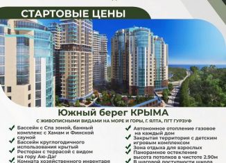 Продается 1-ком. квартира, 30.6 м2, посёлок городского типа Гурзуф