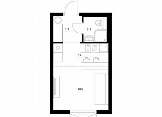 Продам квартиру студию, 21.8 м2, Москва, район Южное Бутово