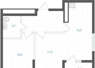 Продаю 2-ком. квартиру, 48.9 м2, Екатеринбург
