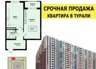 Продаю 1-ком. квартиру, 52 м2, Махачкала, улица Металлургов, 26, Ленинский внутригородской район