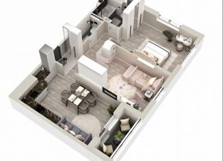 Продаю 2-ком. квартиру, 61 м2, Краснодар, Колхозная улица, 5/2к2, микрорайон Табачная Фабрика