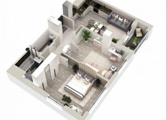 Продам 2-комнатную квартиру, 61 м2, Краснодар, Колхозная улица, 5/2к2, микрорайон Табачная Фабрика