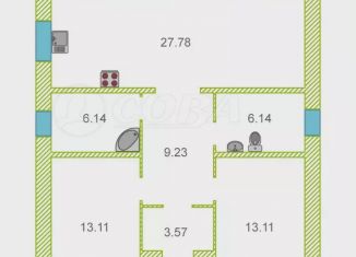 Продается дом, 110 м2, деревня Ушакова, Молодёжная улица