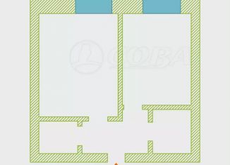 Продам 1-комнатную квартиру, 37.6 м2, Тюмень, Газопромысловая улица, 2, ЖК Просторный