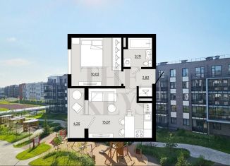 Продам 1-комнатную квартиру, 31.1 м2, Санкт-Петербург, Пулковское шоссе, 95к3, Пулковское шоссе