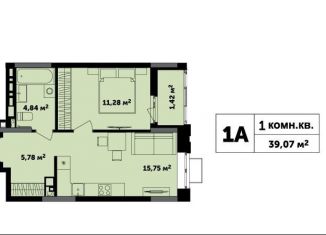 Продажа однокомнатной квартиры, 40.5 м2, Москва, улица Академика Павлова, 5/2, район Кунцево