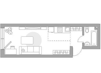 Квартира на продажу студия, 26.5 м2, Москва, Южнопортовый район