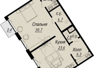 Продажа 1-комнатной квартиры, 69.3 м2, Санкт-Петербург, муниципальный округ Аптекарский Остров