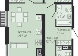 4-комнатная квартира на продажу, 93.6 м2, Нижний Новгород