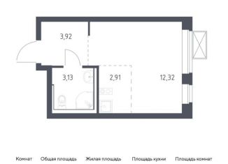 Продается квартира студия, 22.3 м2, Московская область