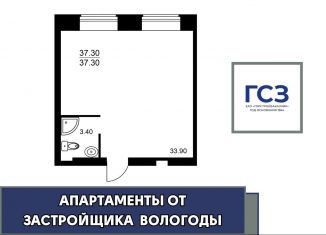 Квартира на продажу студия, 37.3 м2, Вологда, Ленинградская улица, 148