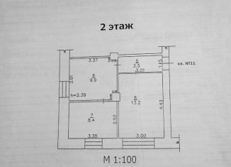 Продается двухкомнатная квартира, 35 м2, Уржум, Красная улица, 85