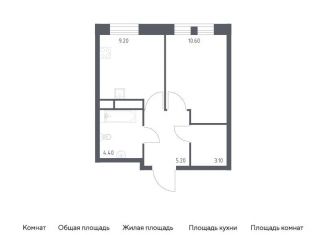 Продажа однокомнатной квартиры, 32.5 м2, Москва, ЮВАО, Шоссейная улица, 90с59