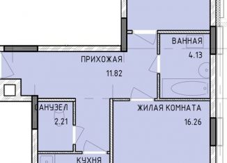Продается двухкомнатная квартира, 62.8 м2, Тульская область, Новомосковская улица, 10