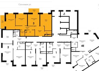 Продам 3-комнатную квартиру, 88 м2, Одинцово, Центральная площадь