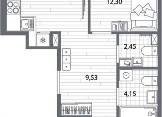 Продажа 2-комнатной квартиры, 63.9 м2, Санкт-Петербург, Калининский район