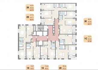 Продажа квартиры студии, 27.3 м2, Московская область, Новорязанское шоссе, 6