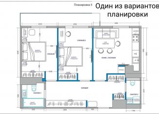 2-комнатная квартира на продажу, 72 м2, Нижний Новгород, ЖК Покровский, Большая Покровская улица, 80
