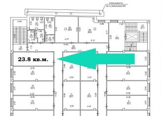 Продаю офис, 23.8 м2, Новосибирская область, проспект Димитрова, 1/1