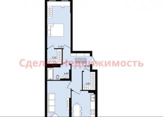 Продаю 2-комнатную квартиру, 67.5 м2, Красноярск
