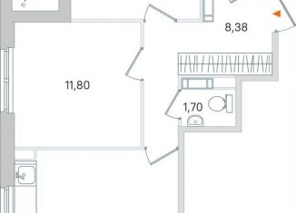 Продается 2-комнатная квартира, 57.8 м2, Пушкин