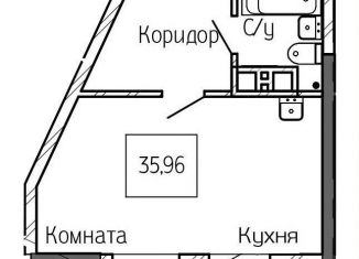 Продам квартиру студию, 36 м2, Новосибирск