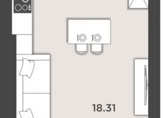Продажа 1-комнатной квартиры, 27.3 м2, Калининград, улица Александра Невского, 194А